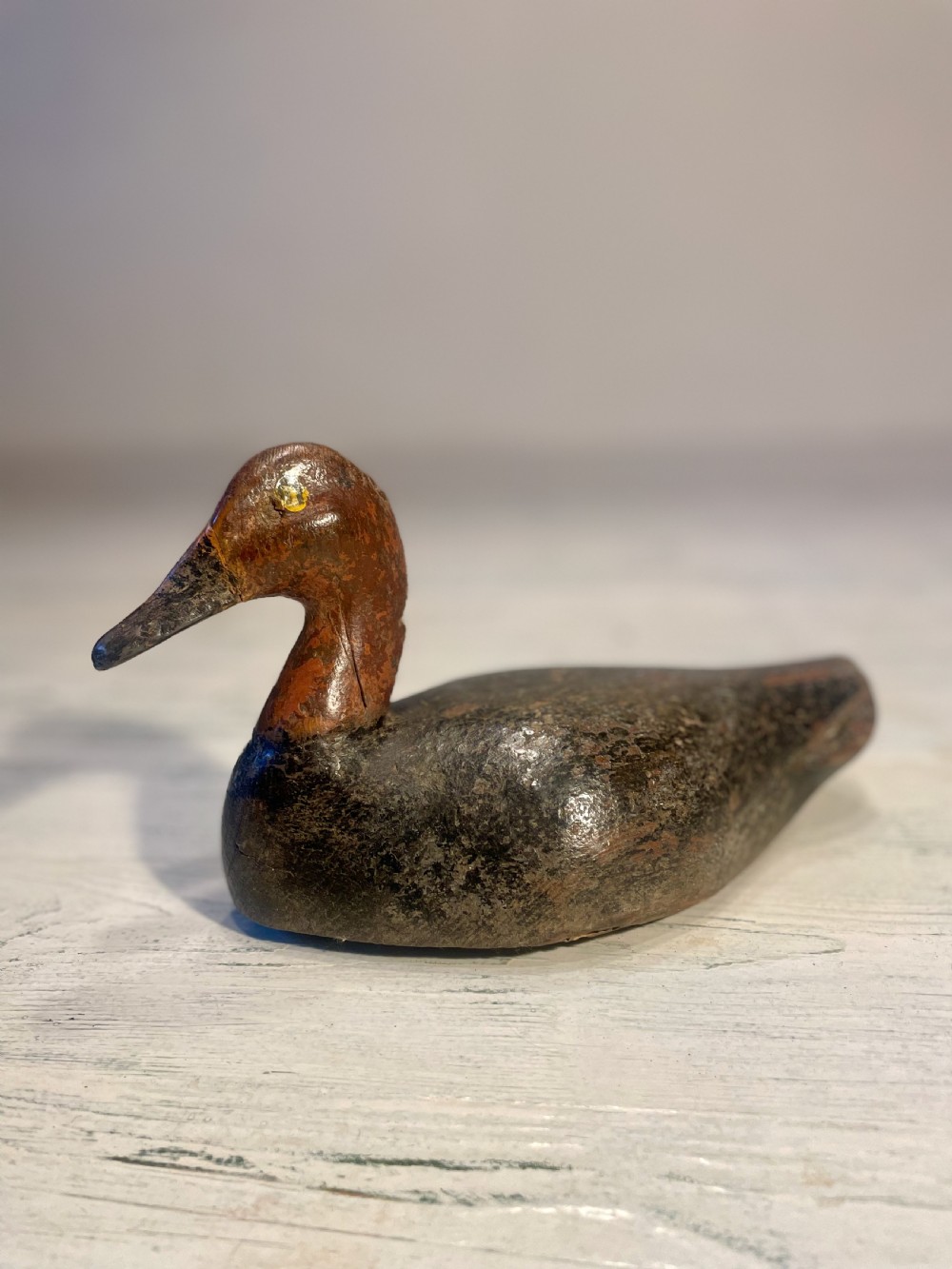 A stunning Edwardian decoy duck