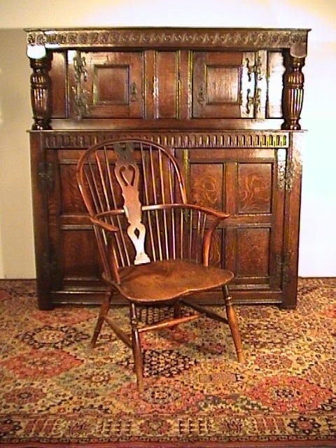 fig 3. Charles II Oak Court or Press Cupboard c. 1670
