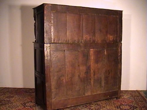 fig 4. Charles II Oak Court or Press Cupboard c. 1670