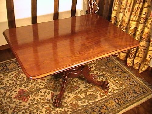 fig 1. Lions Paw George III Mahogany Dining Table c. 1810
