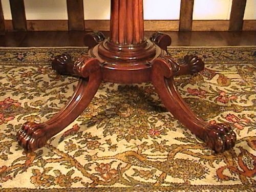 fig 2. Lions Paw George III Mahogany Dining Table c. 1810