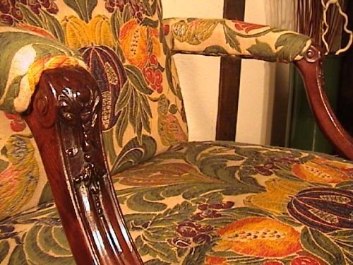fig 2. George III Mahogany Gainsborough Armchair c.1760
