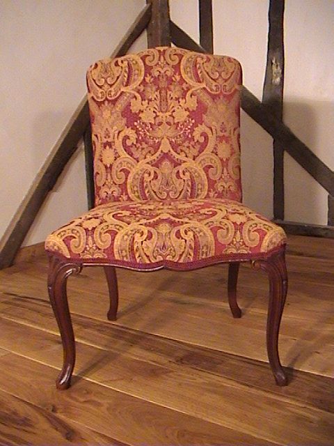 18th Century Camel Back Walnut Chair