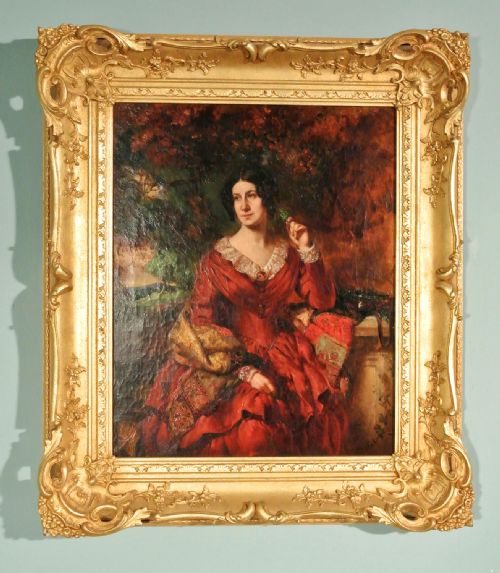 Portrait of Ms Eliza Potts 1847 Chester by William Owen Harling