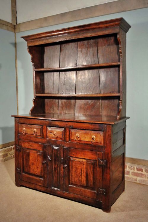 fig 3. Charming 18th Century Chestnut Dresser c. 1760