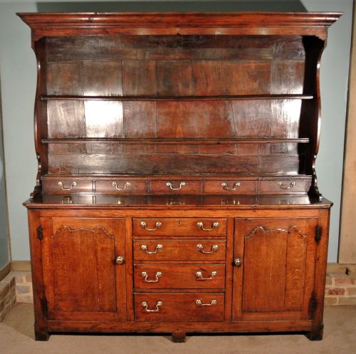 Final Chance!! George II Oak and Elm Original Dresser C.1750