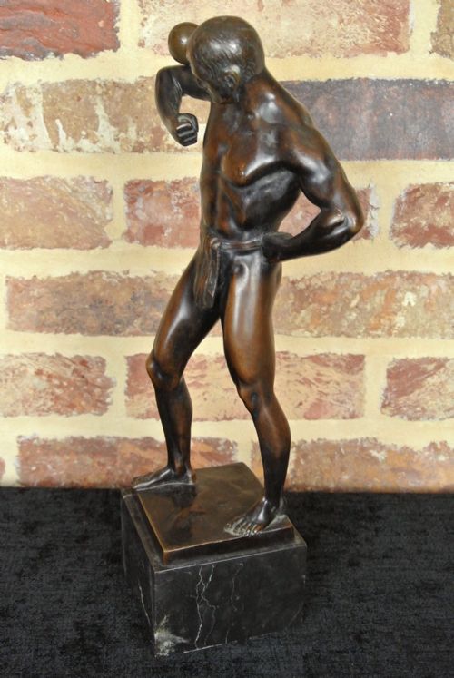 fig 5. High Quality Fine Bronze of An Athlete Signed Otto Schmidt-Hofer c. 1915