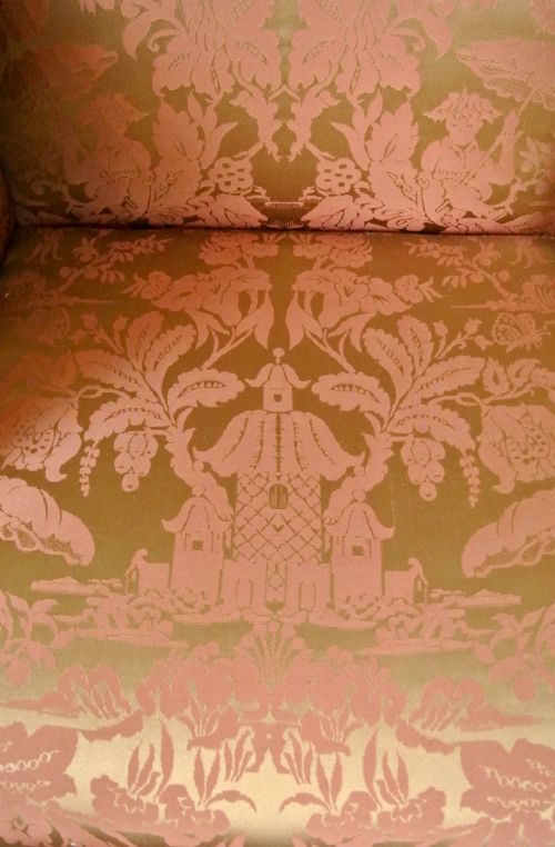 fig 3. Exemplary Queen Anne Red Walnut Wingback Armchair c. 1705