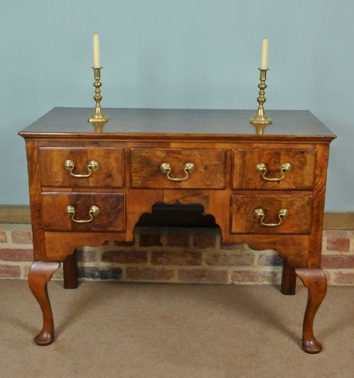 Good Georgian Walnut Lowboy C. 1750