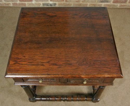 fig 3. Fabulous Cromwellian Oak Centre Table c. 1650