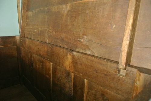fig 4. Impressive and Beautiful George II Welsh Oak Mule Chest with Original Brasses c. 1750