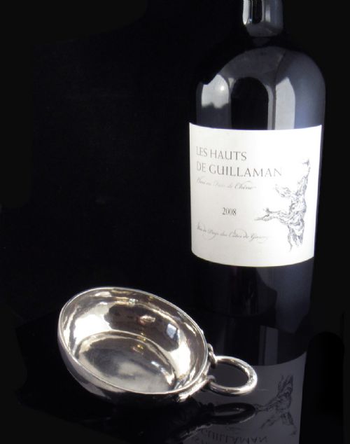 fig 1. Beautiful 18th Century Silver Wine Taster (Tasse du Vin) c. 1741