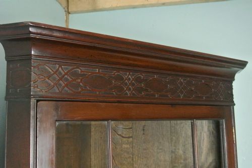 fig 3. Good Georgian Mahogany Corner Display Cabinet c. 1820
