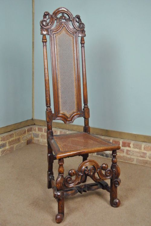 William and Mary Baroque Walnut Chair C.1690