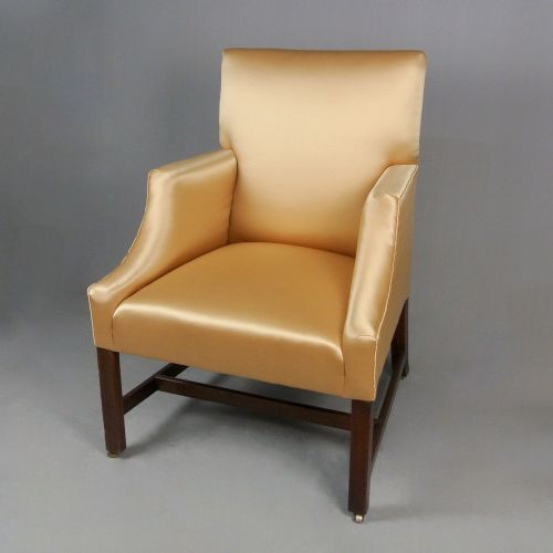 fig 1. Elegant and Fine George III Library Wing Chair c. 1760