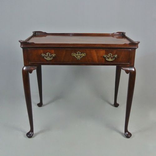 fig 2. George II Mahogany Silver Table c. 1750 with Provenance