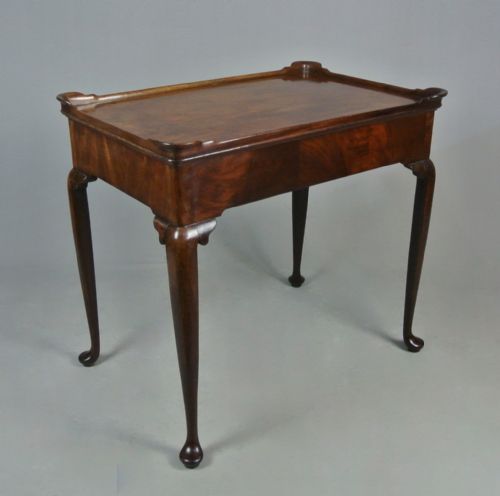 fig 3. George II Mahogany Silver Table c. 1750 with Provenance