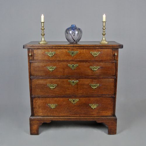 George II Oak Bachelor’s Chest of Small Proportions C. 1740