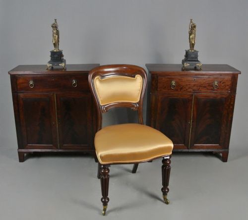 fig 2. Manner of Gillows - Pair of Regency Side Cabinets c. 1830