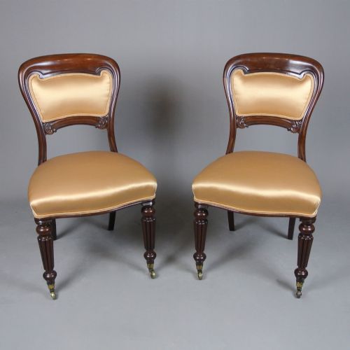 Pair of Early 19th Century ‘Gillows of London’ Parlour Chairs C. 1830