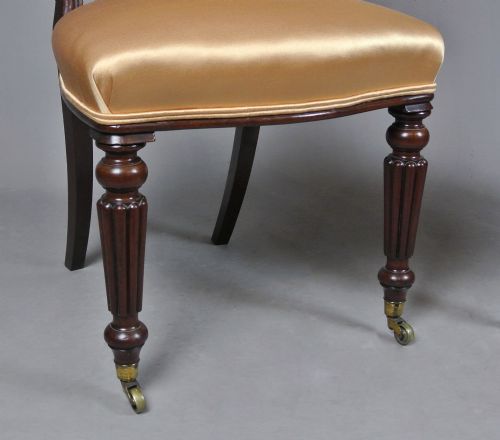 fig 2. Pair of Early 19th Century ‘Gillows of London’ Parlour Chairs c. 1830