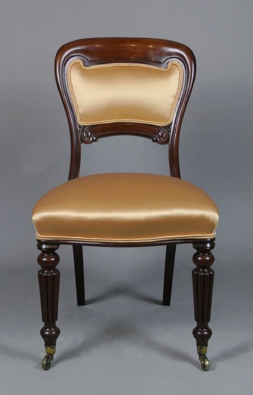 fig 3. Pair of Early 19th Century ‘Gillows of London’ Parlour Chairs c. 1830