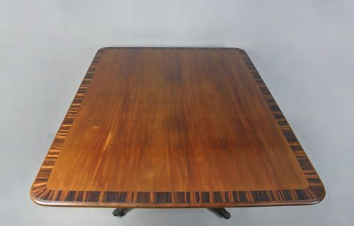 fig 1. Regency Tilt Top Supper Table with Coromandel Crossbanding c. 1820