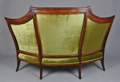 fig 4. Louis Majorelle - An Exquisite Art Nouveau Settee c. 1900