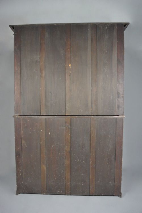 fig 3. Late Victorian Mahogany Display Case and Bookcase c. 1900