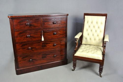 fig 3. Superb Holland & Sons Chest of Drawers c. 1870