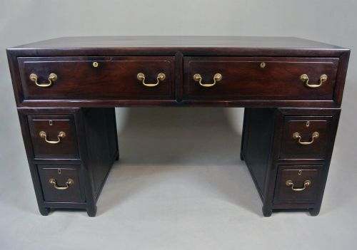 Beautiful 19th Century Linear Padauk Sideboard C. 1850