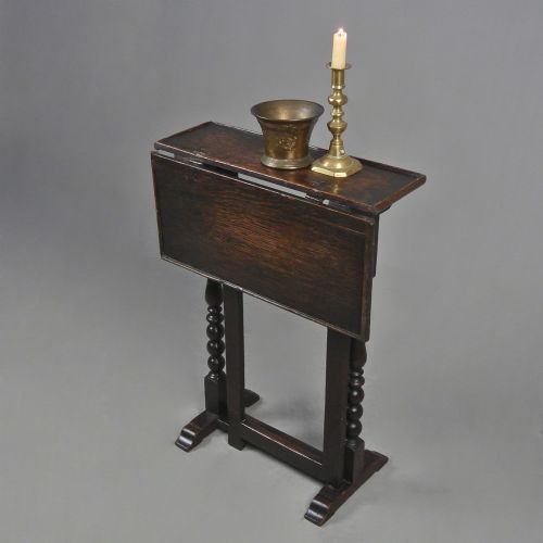 fig 1. Small 17th Century Oak Coaching Table with Provenance c. 1670