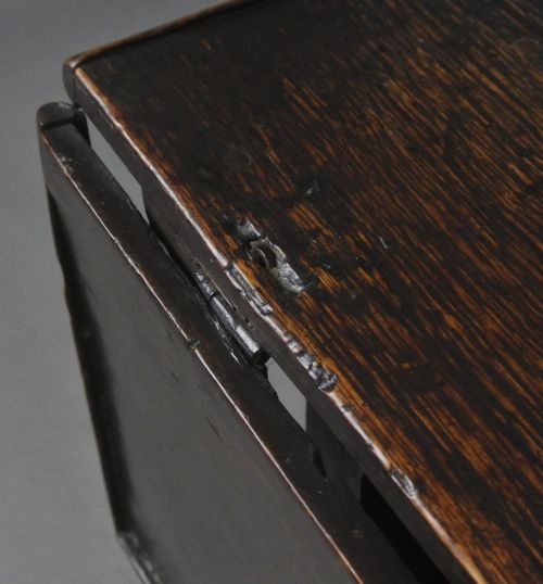 fig 2. Small 17th Century Oak Coaching Table with Provenance c. 1670