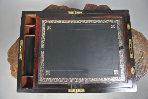 fig 2. Beautiful Regency Coromandel Writing Box c. 1830