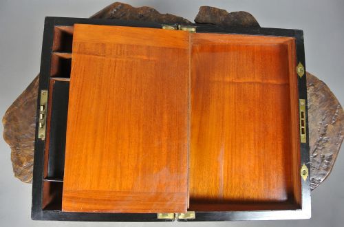 fig 3. Beautiful Regency Coromandel Writing Box c. 1830