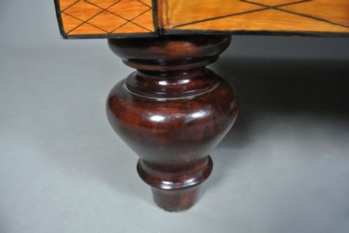 fig 6. Regency Mahogany and Satinwood Secretaire Bookcase c. 1820