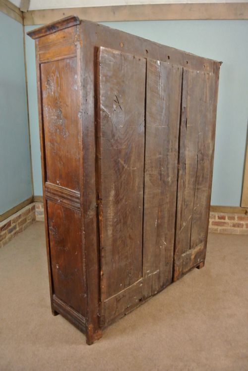 fig 2. 17th Century Oak Wardrobe and Press of Small Stature c. 1670