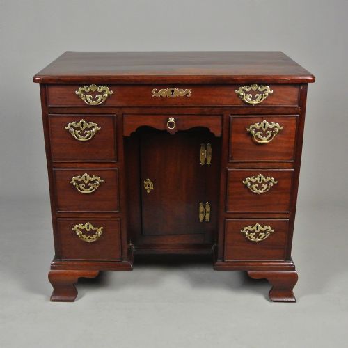 fig 2. Fine George II Red Walnut Desk c. 1750