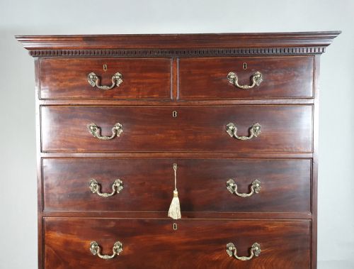 fig 3. George III ‘Chippendale Pattern’ Chest on Chest c. 1760