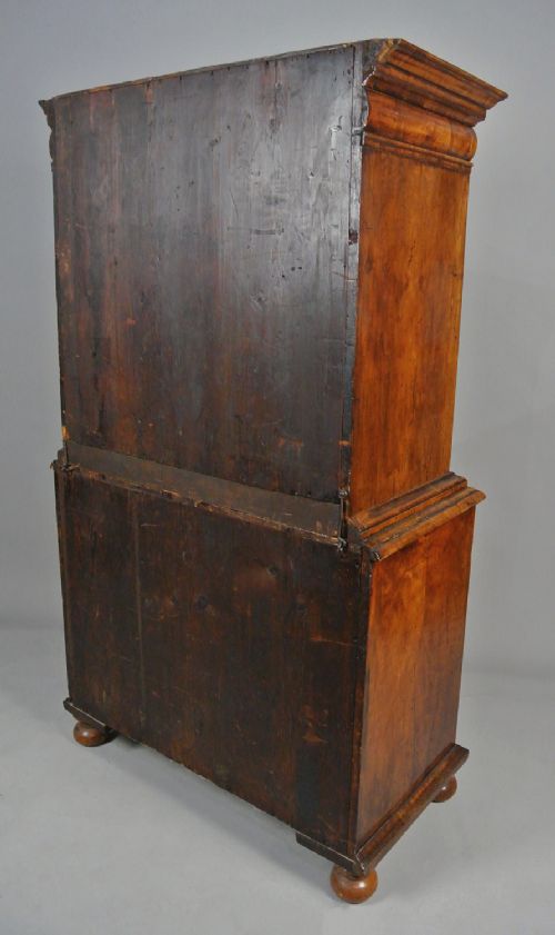 fig 8. Exquisite Queen Anne Mulberry and Walnut Scriptor c. 1700