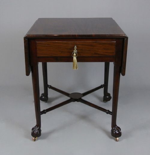 GEORGE II PADAUK CENTRE TABLE C 1750 - ADDITIONAL PHOTO 2