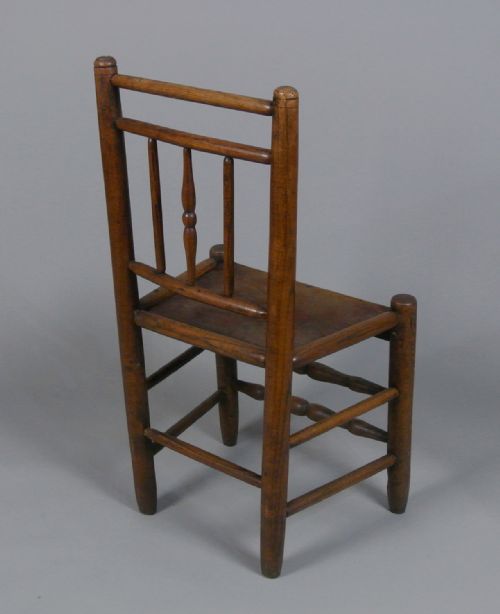 SET OF FOUR SHROPSHIRE FARMHOUSE CHAIRS C1800 - ADDITIONAL PHOTO 2