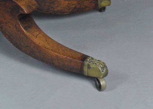 GEORGE III CUBAN MAHOGANY PEMBROKE TABLE C 1770 - ADDITIONAL PHOTO 7