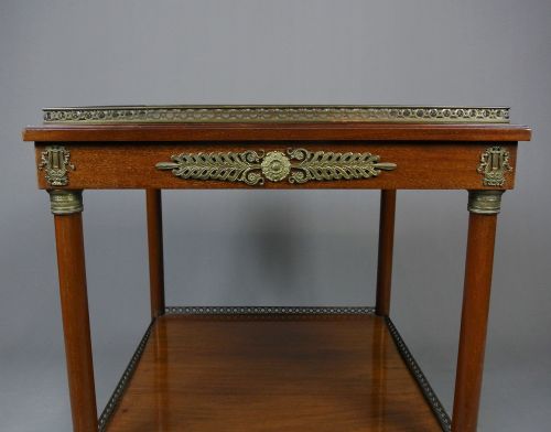 REGENCY MAHOGANY EMPIRE CENTRE TABLE C 1830 - ADDITIONAL PHOTO 3