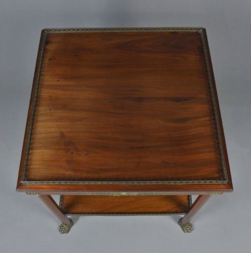 REGENCY MAHOGANY EMPIRE CENTRE TABLE C 1830 - ADDITIONAL PHOTO 5