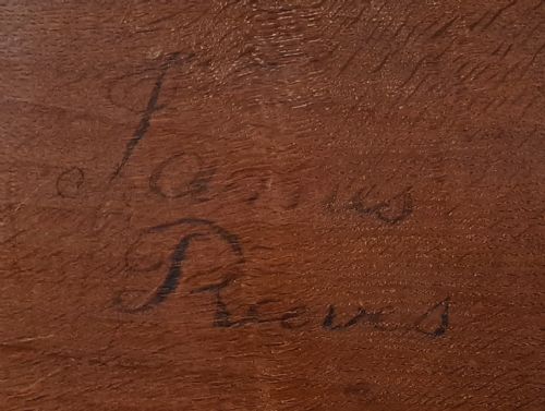 SIGNED ORIGINAL PERIOD CHARLES II OAK MULE CHEST C 1665 - ADDITIONAL PHOTO 1