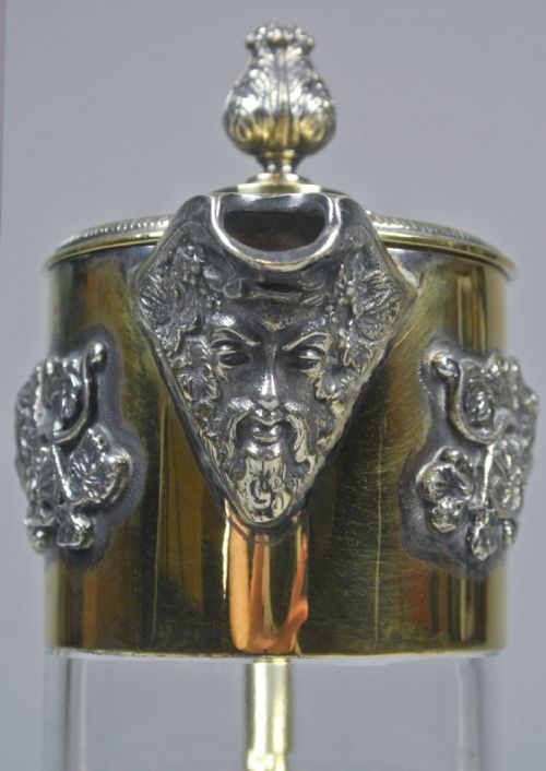 SUPERB QUALITY SILVER ASPREY AND CO LTD BACCHUS MASK CLARET JUG 1960 - ADDITIONAL PHOTO 8