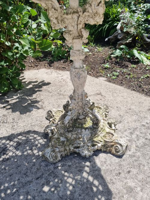 fig 3. Victorian Cast Iron Zodiac Table by Falkirk Iron Works c. 1880