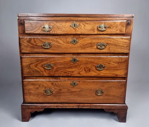 George II Period Elm Bachelors Chest C. 1740