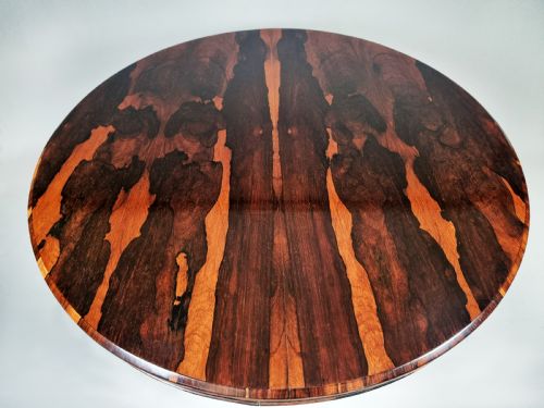fig 1. Rare and Beautiful Coromandel Circular Dining Table c. 1865